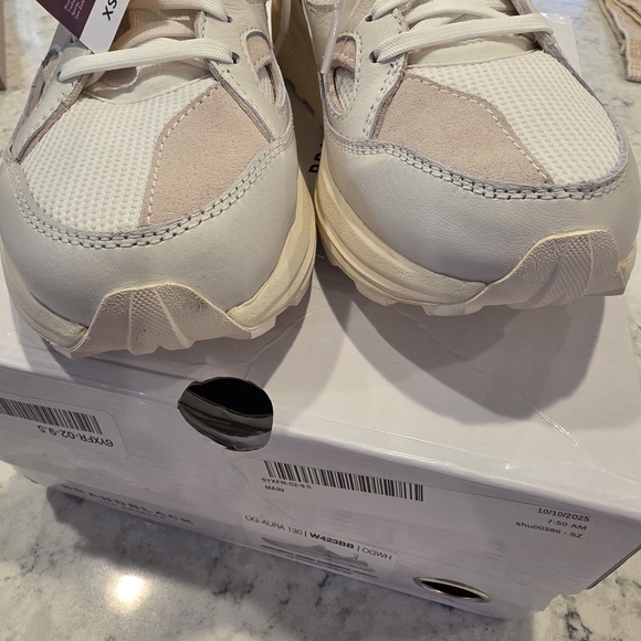 Brandblack Aura 130 sneaker OG White Vibram® RollinGait Sole Size 9.5 NIB - Picture 7 of 16